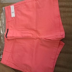 Express shorts (tan, light grey, red, melon) colors